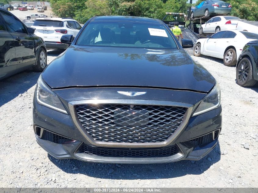 2019 Genesis G80 3.3T Sport VIN: KMHGN4JB6KU286306 Lot: 39732824