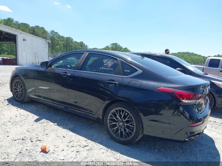 2019 Genesis G80 3.3T Sport VIN: KMHGN4JB6KU286306 Lot: 39732824