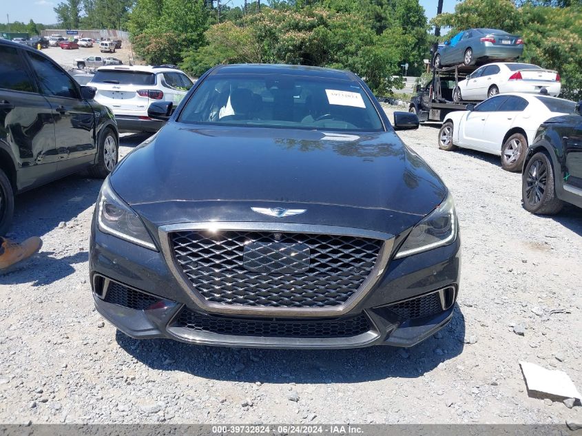 2019 Genesis G80 3.3T Sport VIN: KMHGN4JB6KU286306 Lot: 39732824