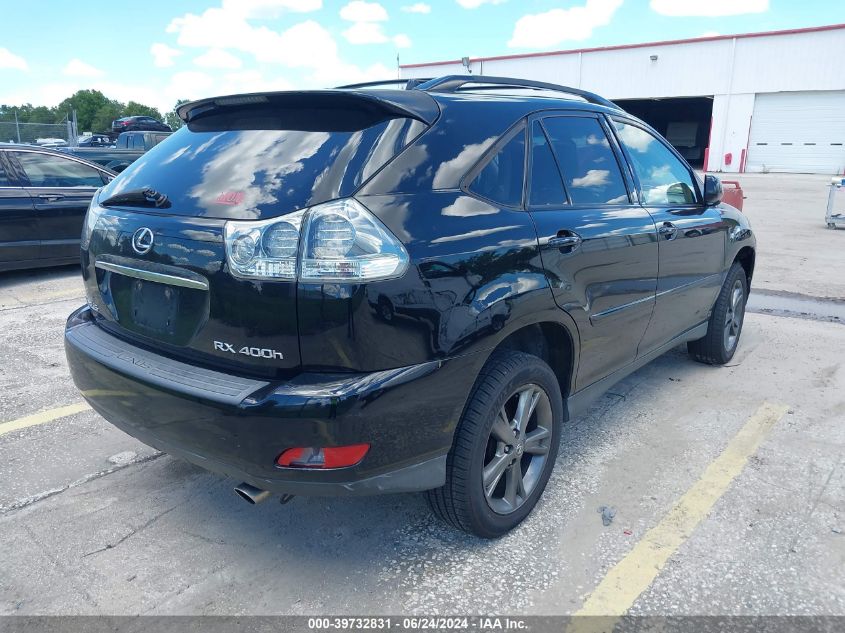 2006 Lexus Rx 400H VIN: JTJHW31U660010686 Lot: 39732831