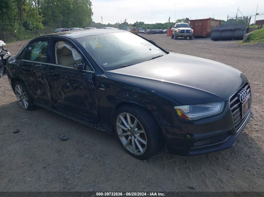 2016 Audi A4 2.0T Premium VIN: WAUFFAFL0GN010473 Lot: 39732836