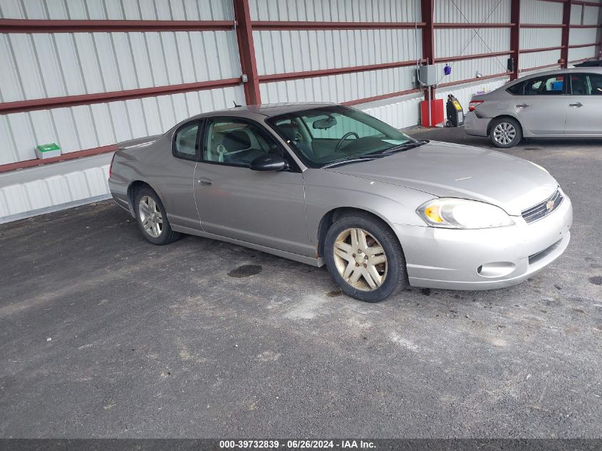 2G1WK16K879301000 | 2007 CHEVROLET MONTE CARLO