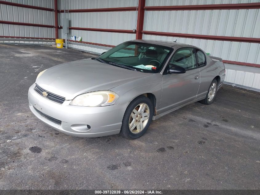 2G1WK16K879301000 | 2007 CHEVROLET MONTE CARLO