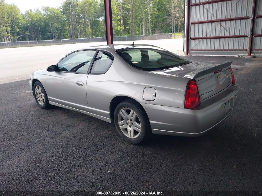 2G1WK16K879301000 | 2007 CHEVROLET MONTE CARLO