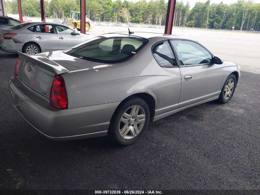 2G1WK16K879301000 | 2007 CHEVROLET MONTE CARLO