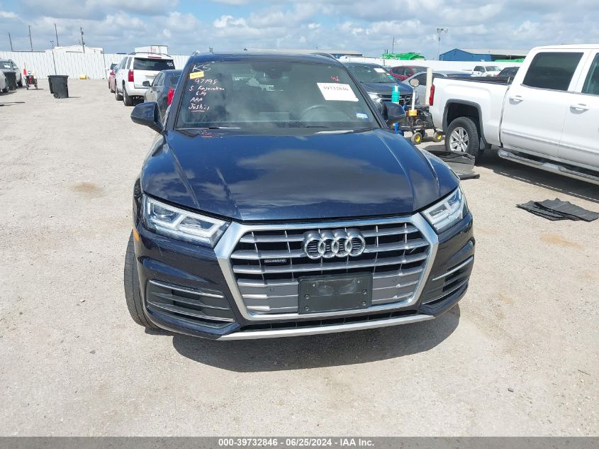 2019 Audi Q5 45 Premium VIN: WA1BNAFY3K2144320 Lot: 39732846