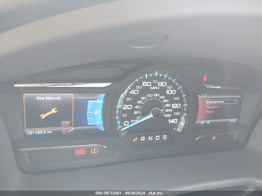 2016 Ford Flex Limited VIN: 2FMGK5D87GBA01267 Lot: 39732851