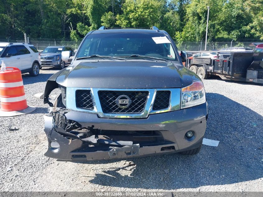 2011 Nissan Armada Platinum VIN: 5N1AA0NE2BN611302 Lot: 39732855