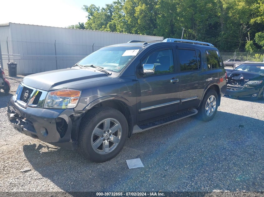 2011 Nissan Armada Platinum VIN: 5N1AA0NE2BN611302 Lot: 39732855