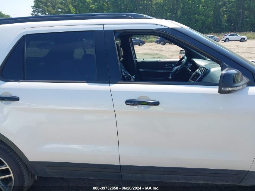 2018 Ford Explorer Sport VIN: 1FM5K8GT8JGC13216 Lot: 39732858