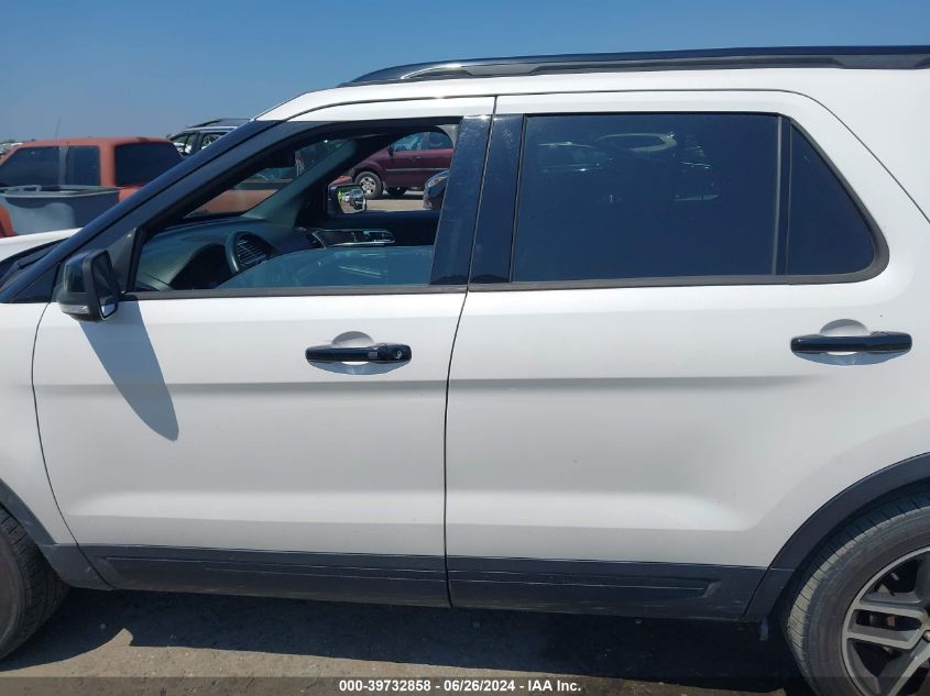 2018 Ford Explorer Sport VIN: 1FM5K8GT8JGC13216 Lot: 39732858