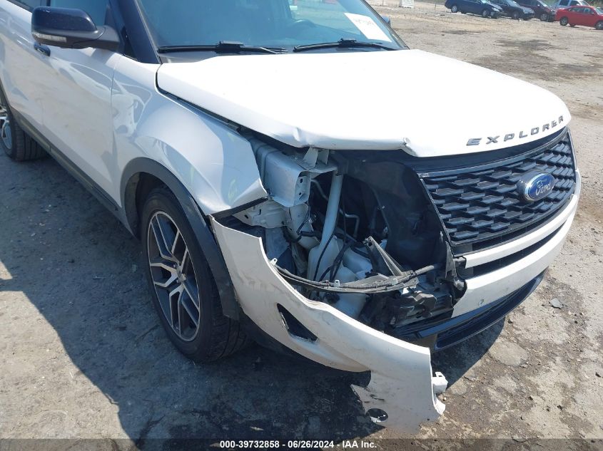 2018 Ford Explorer Sport VIN: 1FM5K8GT8JGC13216 Lot: 39732858