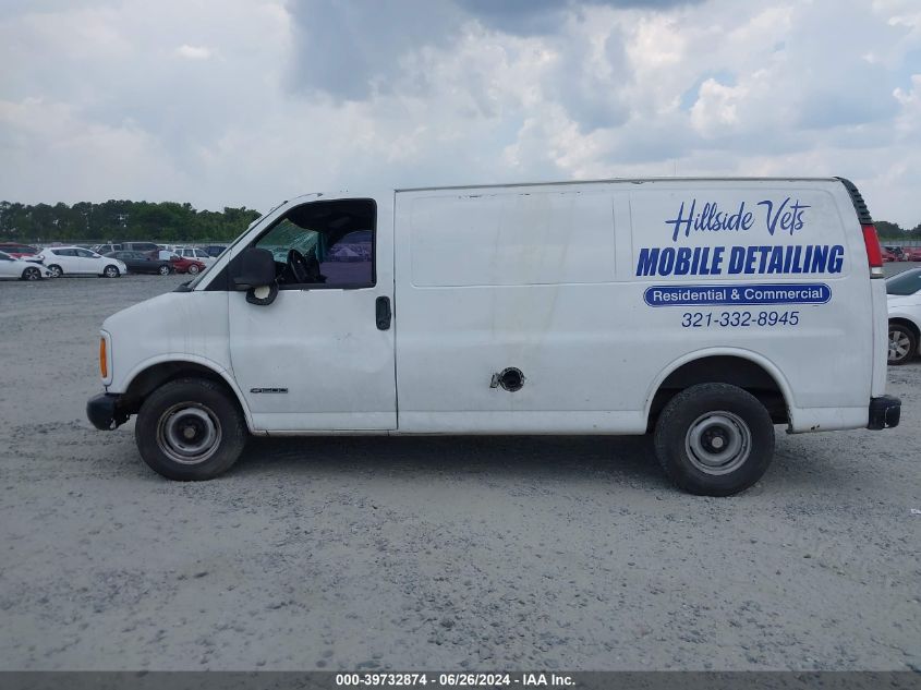1999 Chevrolet Express VIN: 1GCEG15W4X1012256 Lot: 39732874