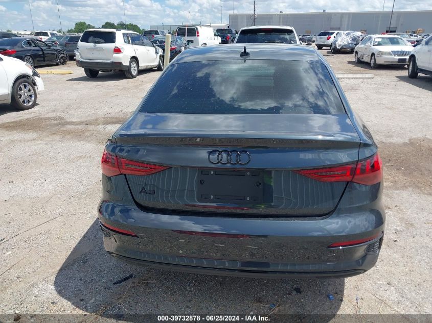 2023 Audi A3 Premium 40 Tfsi Front-Wheel Drive S Tronic VIN: WAUAUDGY2PA105636 Lot: 39732878