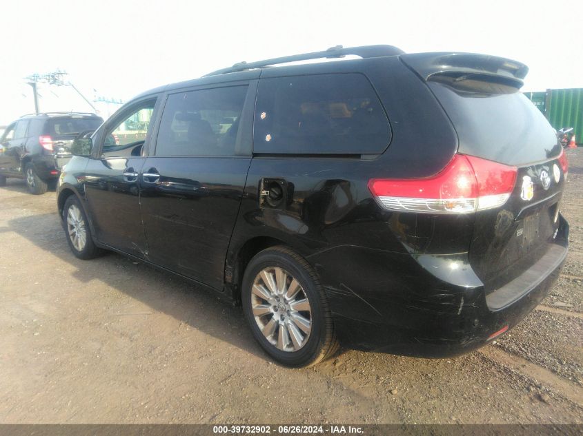 2013 Toyota Sienna Xle 7 Passenger VIN: 5TDDK3DC1DS068005 Lot: 39732902