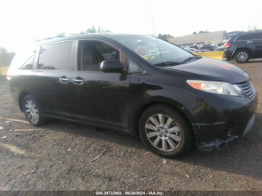 2013 Toyota Sienna Xle 7 Passenger VIN: 5TDDK3DC1DS068005 Lot: 39732902