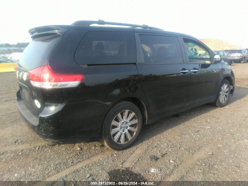 2013 Toyota Sienna Xle 7 Passenger VIN: 5TDDK3DC1DS068005 Lot: 39732902