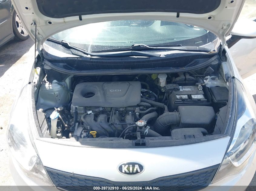 2016 Kia Rio Lx VIN: KNADM4A34G6612356 Lot: 39732910