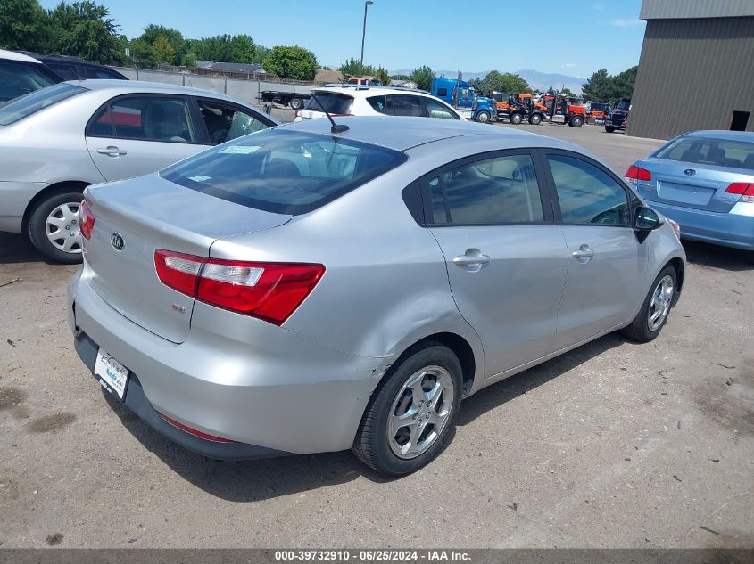 2016 Kia Rio Lx VIN: KNADM4A34G6612356 Lot: 39732910