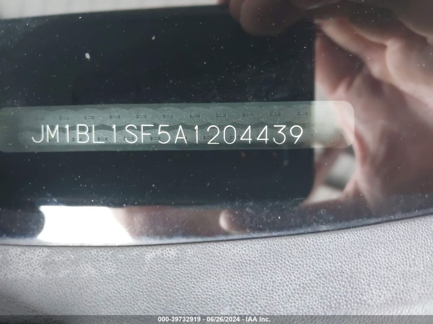 2010 Mazda 3 I VIN: JM1BL1SF5A1204439 Lot: 39732919