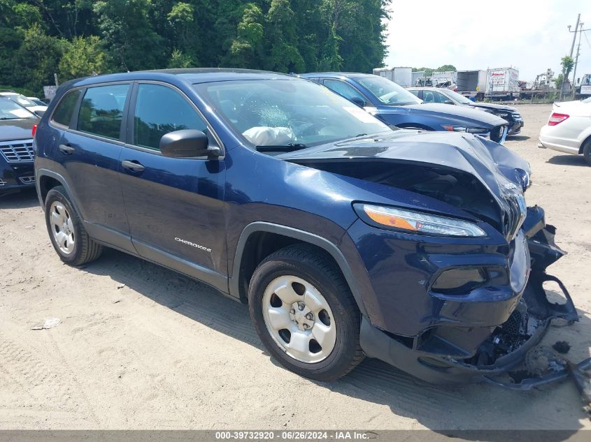 2015 Jeep Cherokee Sport VIN: 1C4PJMAB9FW546546 Lot: 39732920