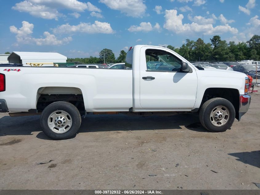 2017 Chevrolet Silverado 2500Hd Wt VIN: 1GC0KUEG4HZ237976 Lot: 39732932