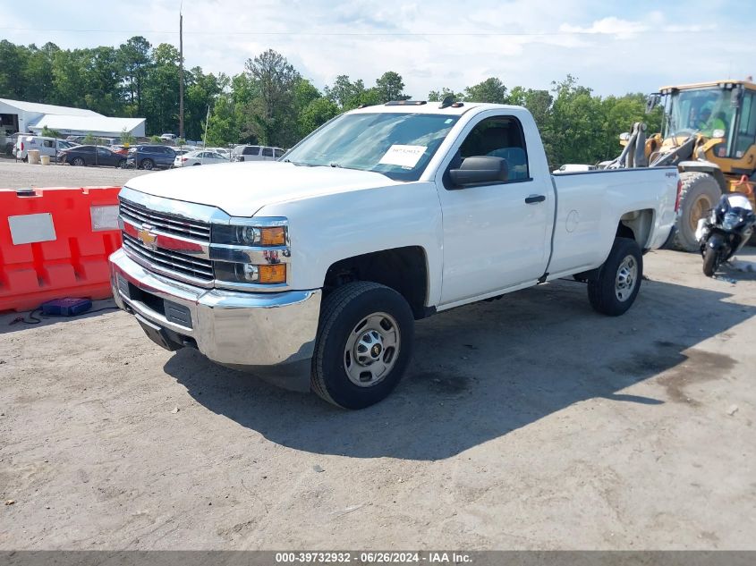 2017 Chevrolet Silverado 2500Hd Wt VIN: 1GC0KUEG4HZ237976 Lot: 39732932