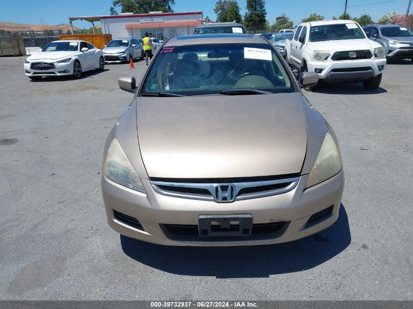 2006 Honda Accord 3.0 Ex VIN: 1HGCM66516A024822 Lot: 39732937