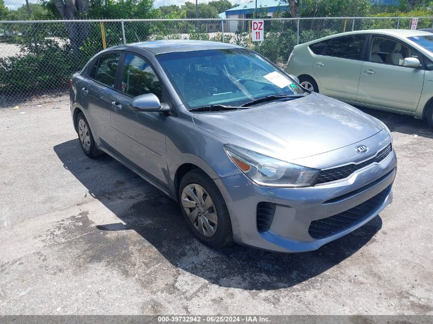 2020 Kia Rio S VIN: 3KPA24AD7LE295276 Lot: 39732942