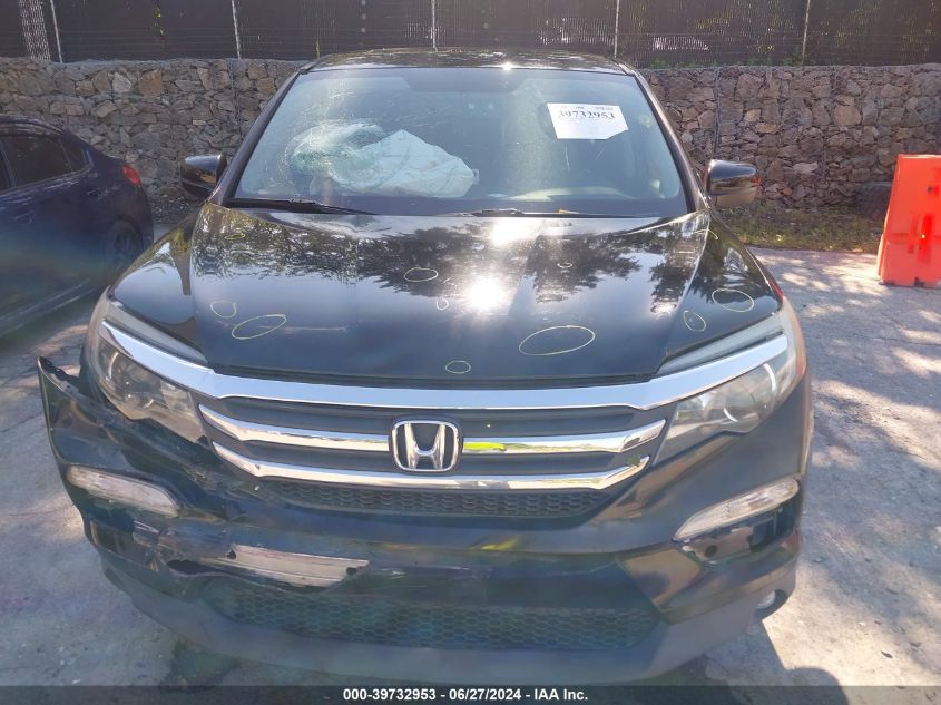 2016 Honda Pilot Exl VIN: 5FNYF6H58GB005348 Lot: 39732953