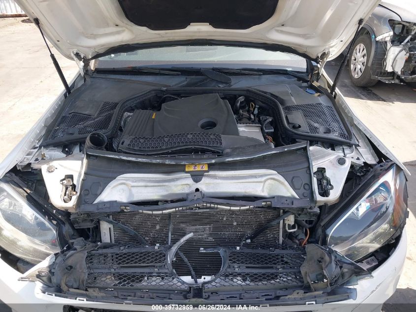 2018 Mercedes-Benz C 300 VIN: 55SWF4JB7JU269985 Lot: 39732959