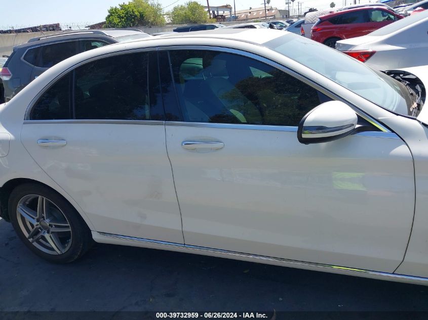 2018 Mercedes-Benz C 300 VIN: 55SWF4JB7JU269985 Lot: 39732959