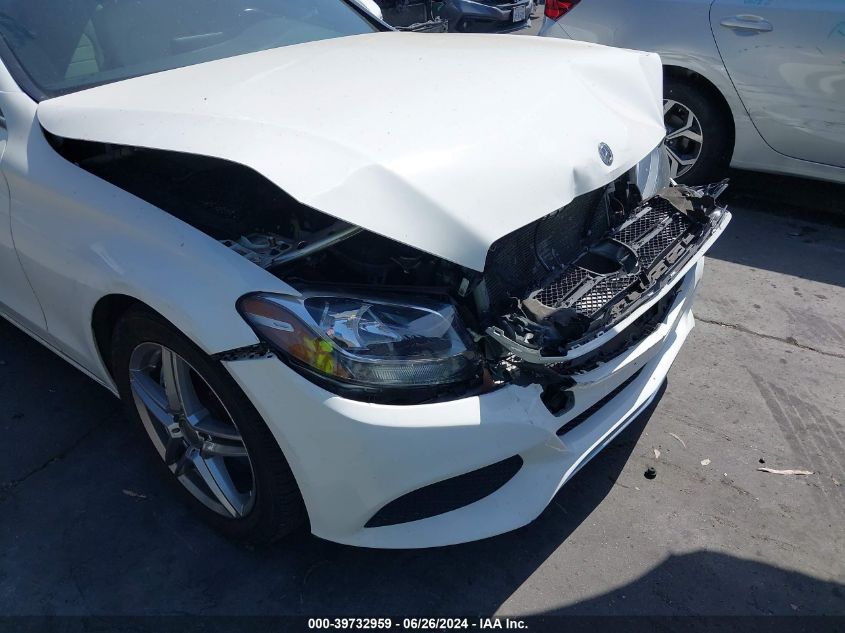 2018 Mercedes-Benz C 300 VIN: 55SWF4JB7JU269985 Lot: 39732959