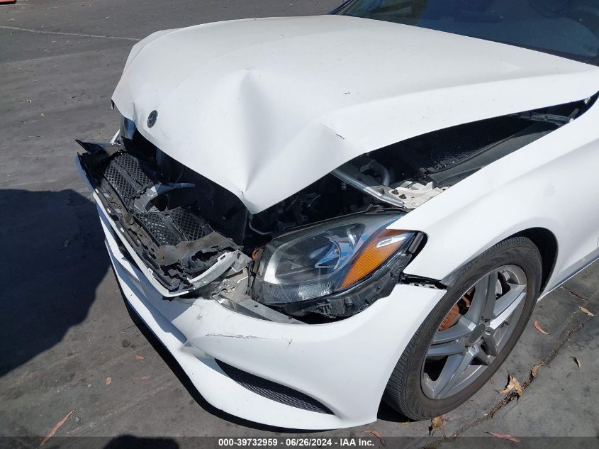 2018 Mercedes-Benz C 300 VIN: 55SWF4JB7JU269985 Lot: 39732959