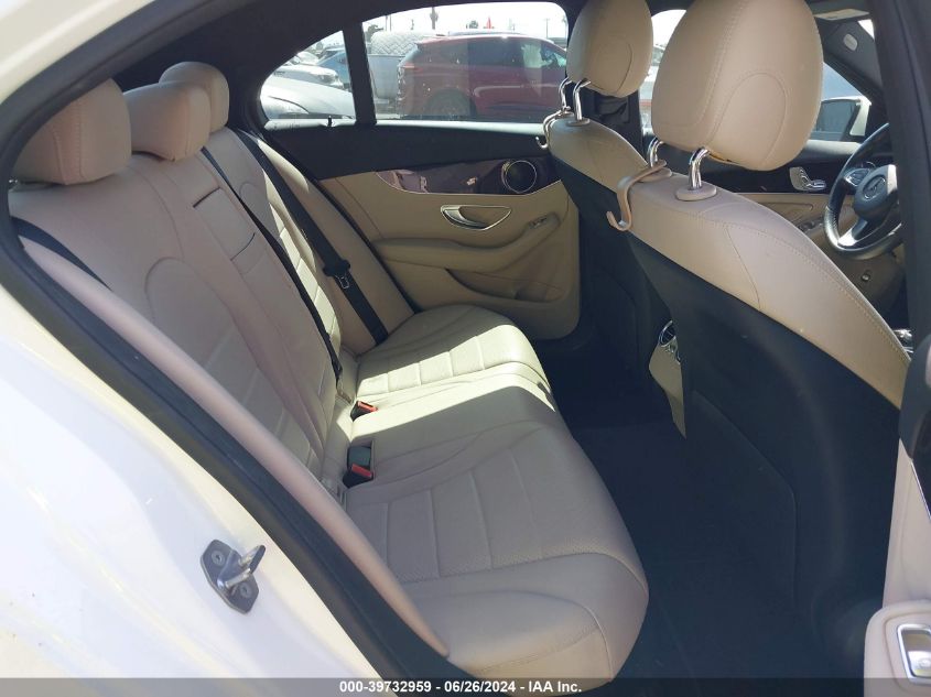 2018 Mercedes-Benz C 300 VIN: 55SWF4JB7JU269985 Lot: 39732959