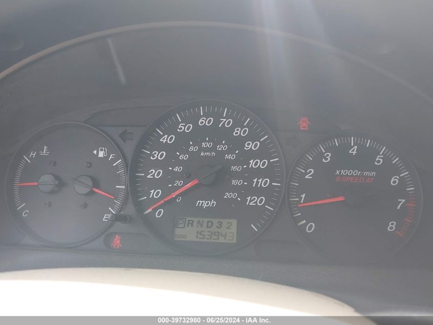 2003 Mazda Mpv Es/Lx/Lx-Sv VIN: JM3LW28A330362291 Lot: 39732980