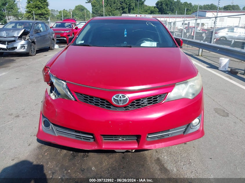 2013 Toyota Camry L/Se/Le/Xle VIN: 4T1BF1FK2DU664655 Lot: 39732992