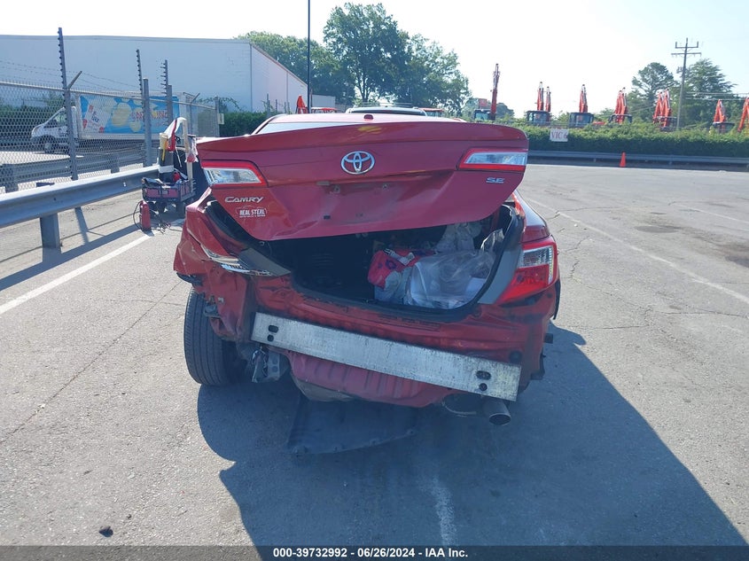 2013 Toyota Camry L/Se/Le/Xle VIN: 4T1BF1FK2DU664655 Lot: 39732992