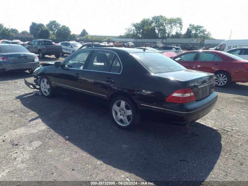 2005 Lexus Ls 430 430 VIN: JTHBN36F855003552 Lot: 39732995