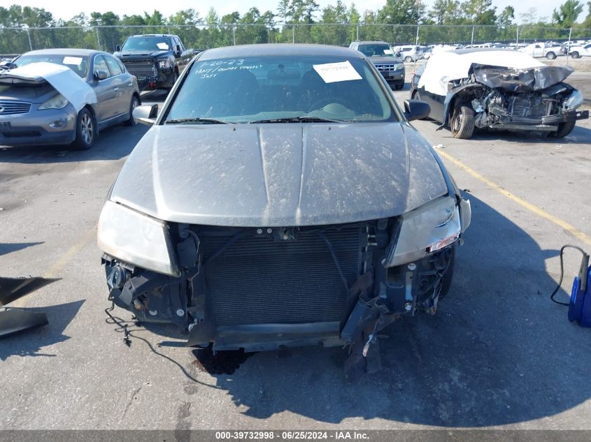 2013 Dodge Avenger Se V6 VIN: 1C3CDZAG1DN619494 Lot: 39732998