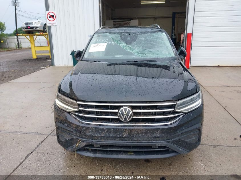 2023 Volkswagen Tiguan Se VIN: 3VVNB7AX1PM097089 Lot: 39733013