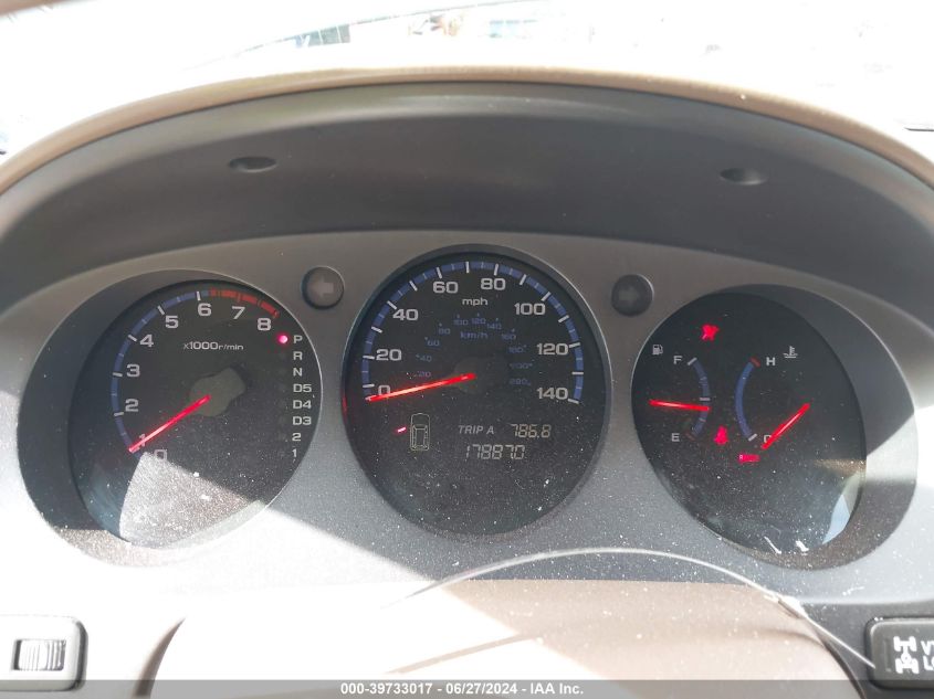 2005 Acura Mdx Touring VIN: 2HNYD18895H543710 Lot: 39733017