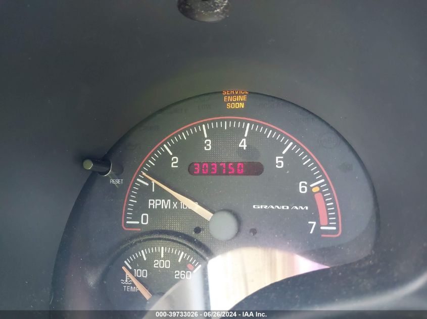 2002 Pontiac Grand Am Gt1 VIN: 1G2NV52E72M719193 Lot: 39733026