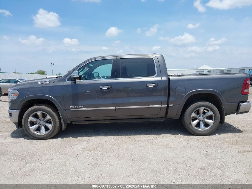 2021 Ram 1500 Limited 4X4 5'7 Box VIN: 1C6SRFHM3MN748573 Lot: 39733057