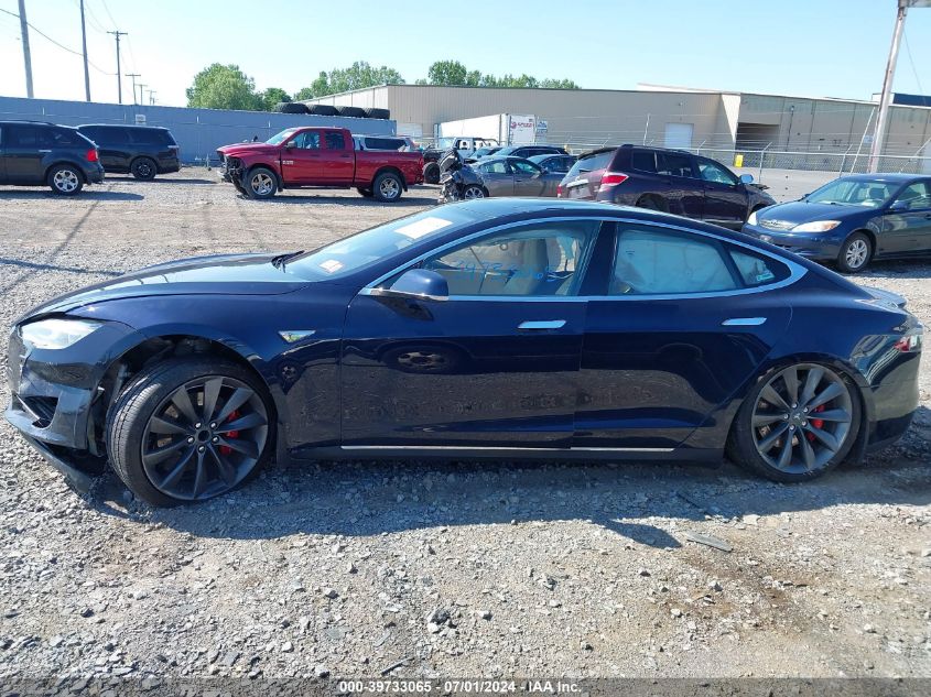 2014 Tesla Model S P85 VIN: 5YJSA1H14EFP56903 Lot: 39733065