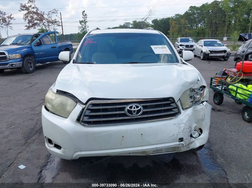 2009 Toyota Highlander Sport VIN: JTEDS43A292073844 Lot: 39733090