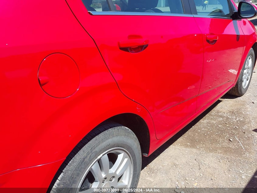 2015 Chevrolet Sonic Lt Auto VIN: 1G1JC5SHXF4187463 Lot: 39733098