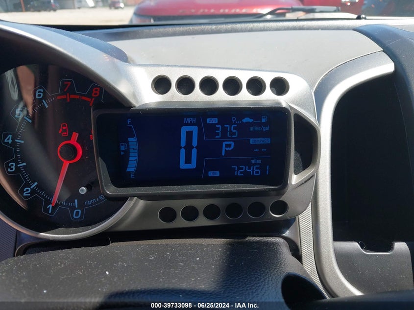 2015 Chevrolet Sonic Lt Auto VIN: 1G1JC5SHXF4187463 Lot: 39733098