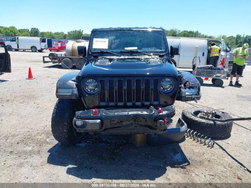 2018 Jeep Wrangler Unlimited Rubicon 4X4 VIN: 1C4HJXFGXJW104006 Lot: 39733105