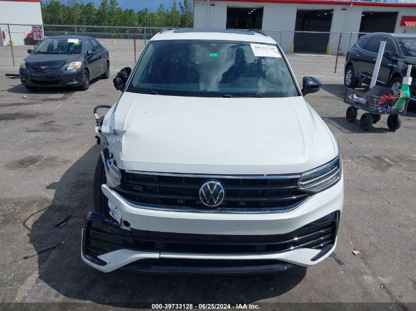 2022 Volkswagen Tiguan 2.0T Se R-Line Black VIN: 3VVCB7AX0NM133410 Lot: 39733128